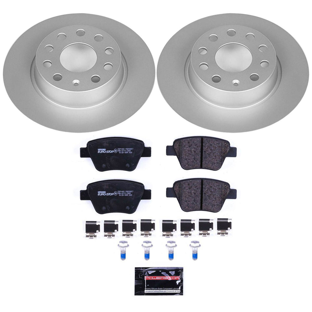 PowerStop ESK5667 Rear Brake Kit - exact manufacturer product photograph