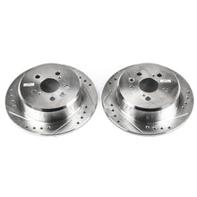 Load image into Gallery viewer, PowerStop JBR792XPR Rear Evolution Drilled &amp; Slotted Brake Rotor