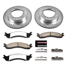 Load image into Gallery viewer, PowerStop Z36 front brake rotors and carbon-fiber ceramic pads