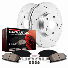 Load image into Gallery viewer, PSBK7528 PowerStop Z23 Rear Brake Kit 2017-2025 Honda CR-V Drilled Slotted