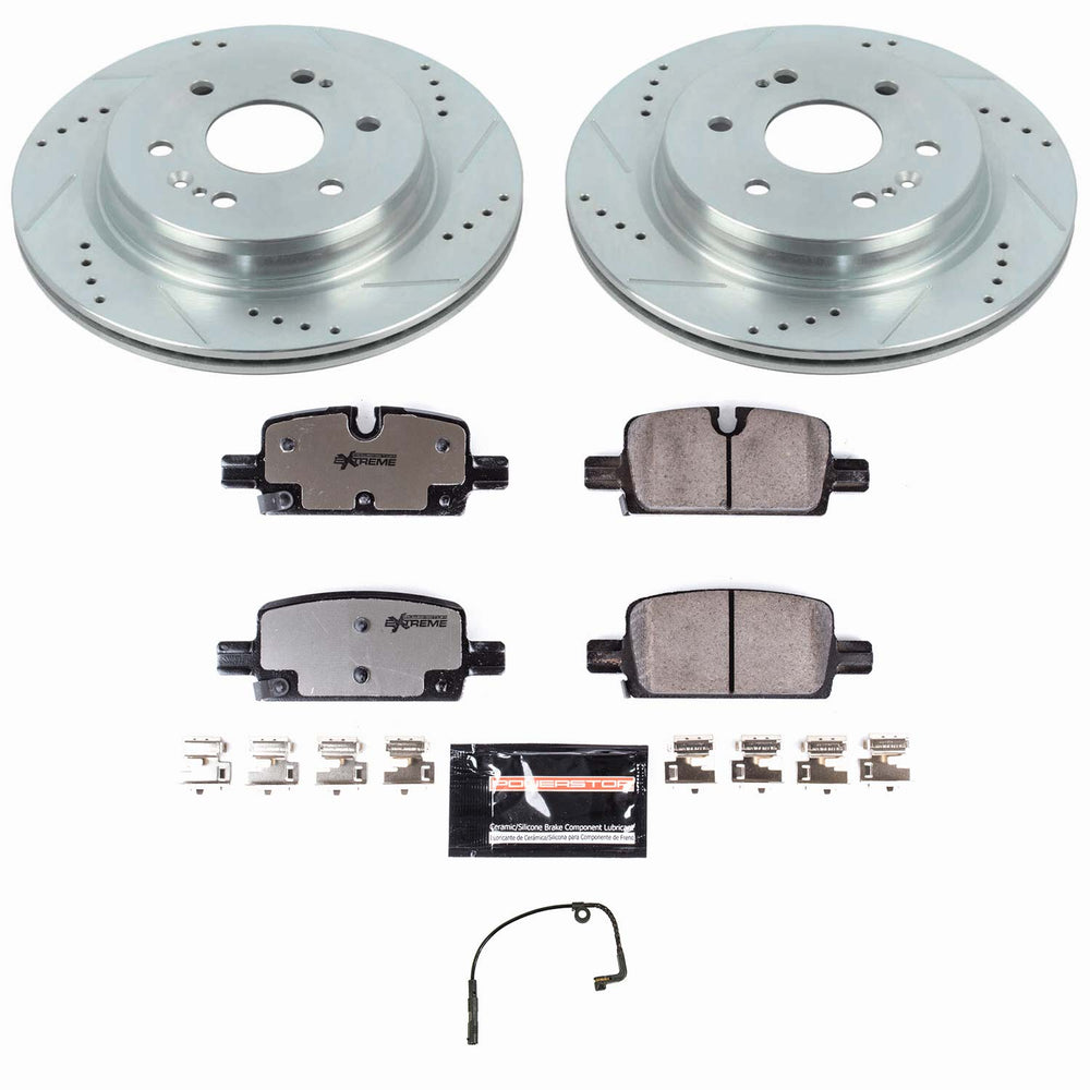 PowerStop K8173-36 Rear Z36 Truck & Tow Brake Kit