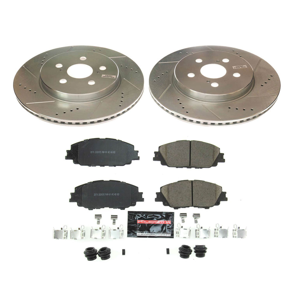 PowerStop K8328 Z23 Evolution Sport Brake Upgrade Kit