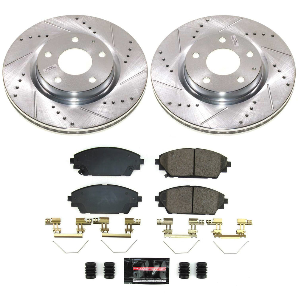 PowerStop K8755 Front Z23 Evolution Sport Brake Kit