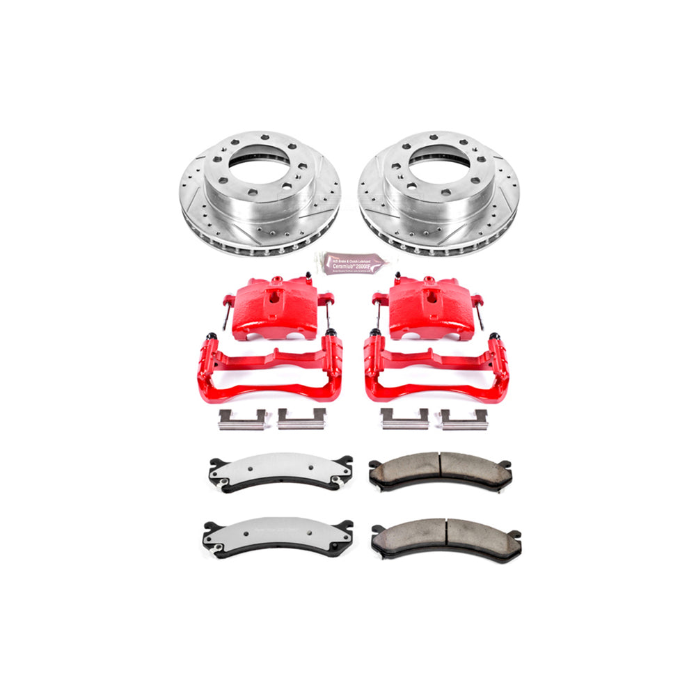 PowerStop KC2020-36 brake kit with calipers - manufacturer product view