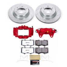 Load image into Gallery viewer, PowerStop KC5873A-36 Front Z36 Truck &amp; Tow Brake Kit with Powder-Coated Calipers