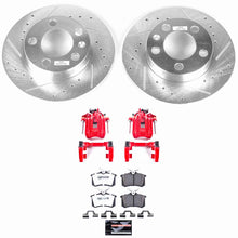 Load image into Gallery viewer, PowerStop KC847-26 Rear Z26 Street Warrior Brake Kit with Powder-Coated Calipers