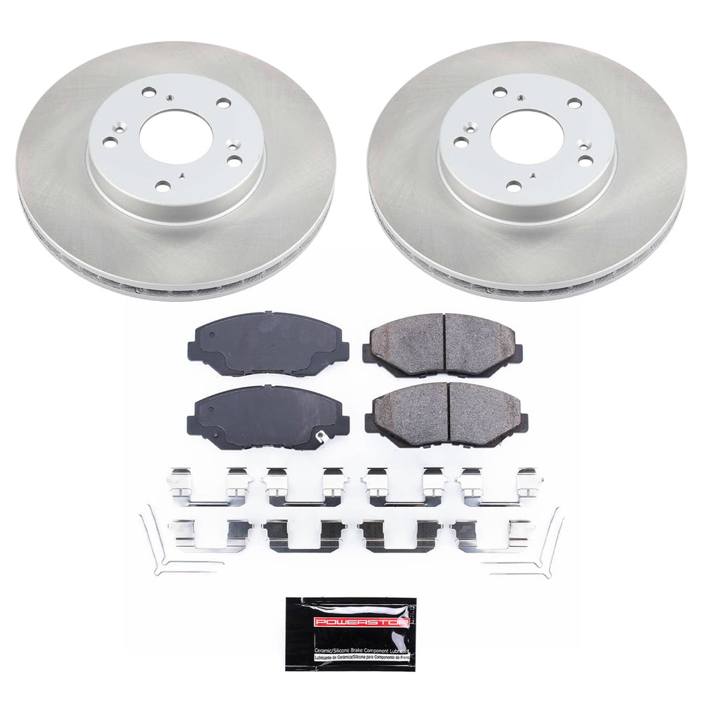 PowerStop KOE1043 Front Brake Kit - exact manufacturer product photograph