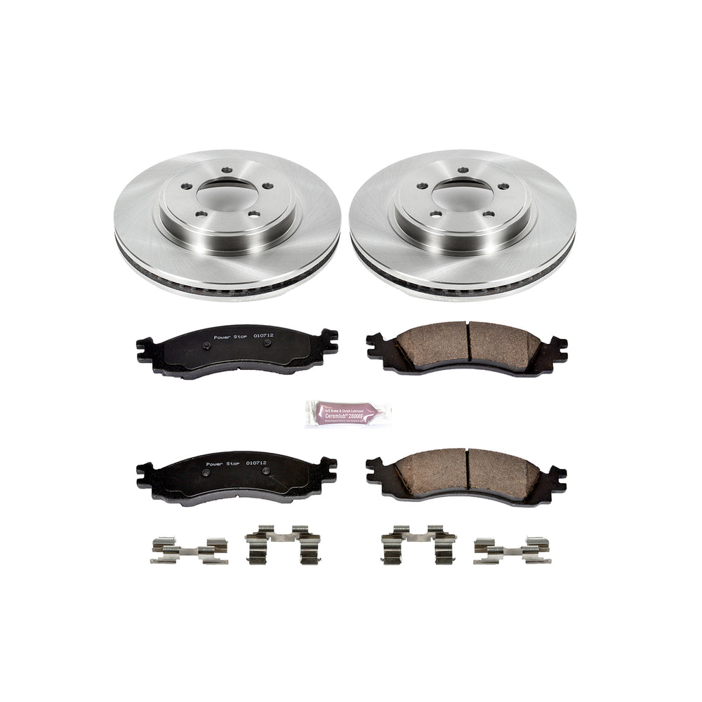 PowerStop KOE1441 Front Z17 Stock Replacement Brake Kit