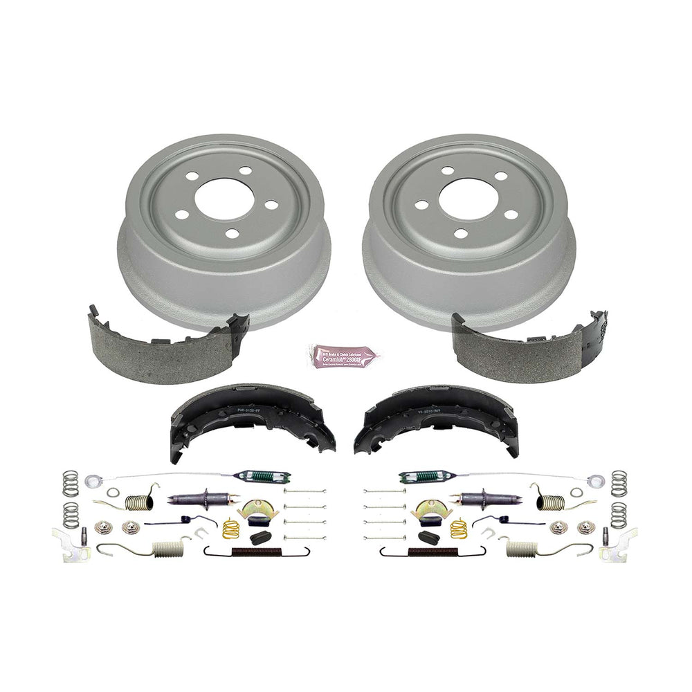 PowerStop KOE15300DK Rear Drum Brake Kit - exact manufacturer product photograph