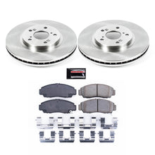 Load image into Gallery viewer, PowerStop KOE2292 Front Z17 Stock Replacement Brake Kit