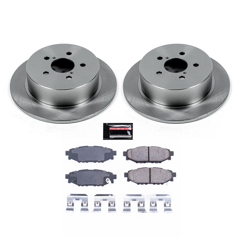 PowerStop KOE4632 Rear Z17 Stock Replacement Brake Kit