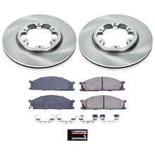 Load image into Gallery viewer, PowerStop KOE4837 Front Brake Kit - exact manufacturer product photograph