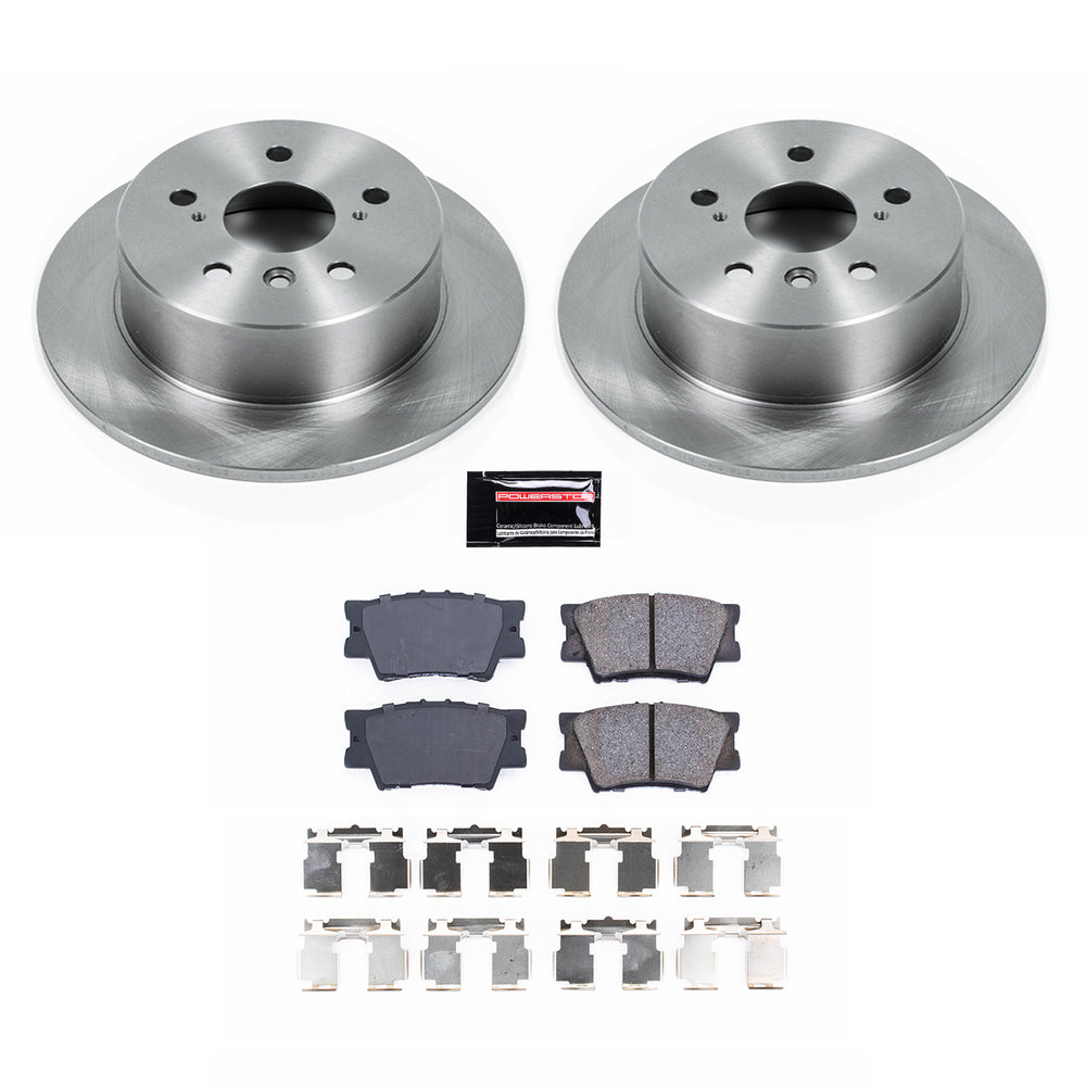 Power Stop 13-18 Lexus ES300h Rear Autospecialty Brake Kit