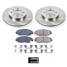Load image into Gallery viewer, PowerStop KOE690 Front Z17 Stock Replacement Brake Kit