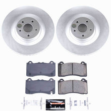 Load image into Gallery viewer, Power Stop 16-18 Ford Focus Front Z23 Coated Brake Kit - PowerStop PSBCPK7318-23