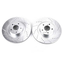 Load image into Gallery viewer, Power Stop 13-16 Scion FR-S Front Evolution Drilled &amp; Slotted Rotors - Pair - PowerStop JBR1165XPR