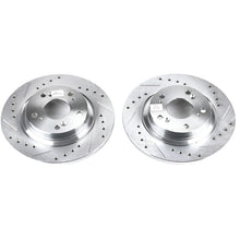 Load image into Gallery viewer, Power Stop 00-09 Honda S2000 Rear Evolution Drilled &amp; Slotted Rotors - Pair - PowerStop JBR928XPR