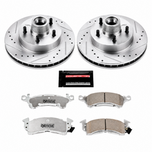 Load image into Gallery viewer, PowerStop PSBK4539-26 front brake upgrade kit for Buick Centurion with rotors and pads