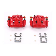 Load image into Gallery viewer, Power Stop 06-07 Subaru B9 Tribeca Front Red Calipers w/Brackets - Pair - PowerStop S3348