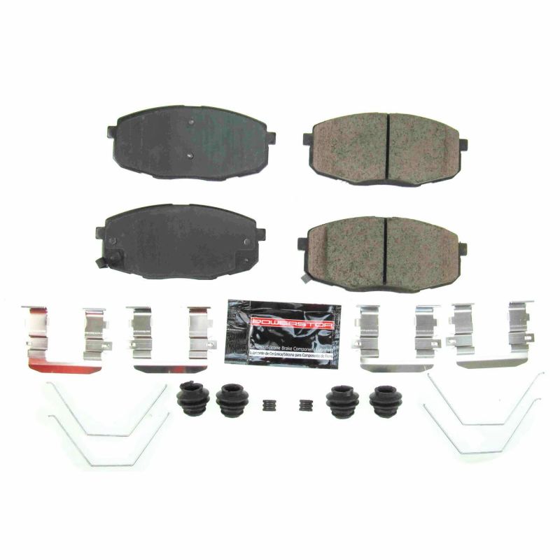 Power Stop 2018 Hyundai Elantra GT Front Z23 Evolution Sport Brake Pads w/Hardware - PowerStop Z23-2035