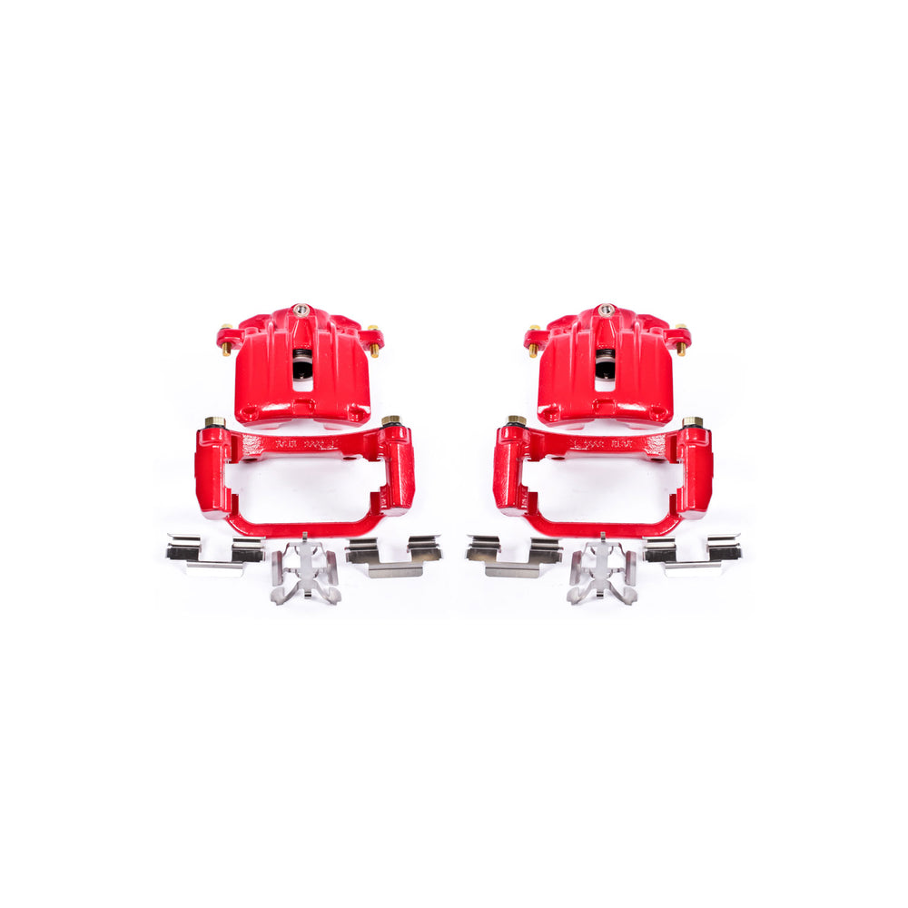 PowerStop S4854 Rear Brake Caliper Set - exact manufacturer product photograph