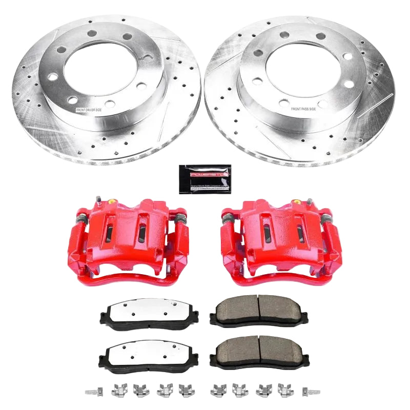 Power Stop KC6545-36 Z36 brake kit full view