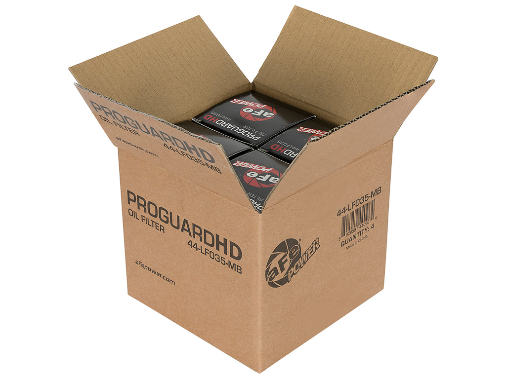 Pro GUARD HD Oil Filter (4 Pack) RAM 1500 EcoDiesel 14-16 V6-3.0L (td) aFe AFE44-LF035-MB