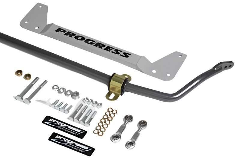 Progress Tech 02-06 Acura RSX Rear Sway Bar (24mm - Adjustable w/ End Links and Bar Brace) - Black Ops Auto Works
