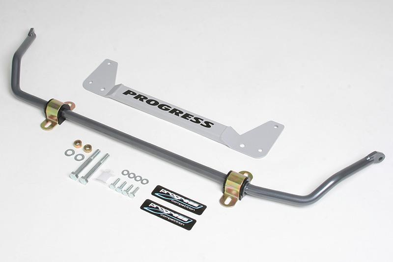 Progress Tech 02-06 Acura RSX/02-03 Honda Civic SI Rear Sway Bar (22mm - Incl Chassis Brace) - Black Ops Auto Works