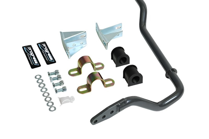 Progress Tech 03-05 Mitsubishi Evo 8/06-07 Evo 9 Rear Sway Bar (25mm - Adjustable) - Black Ops Auto Works
