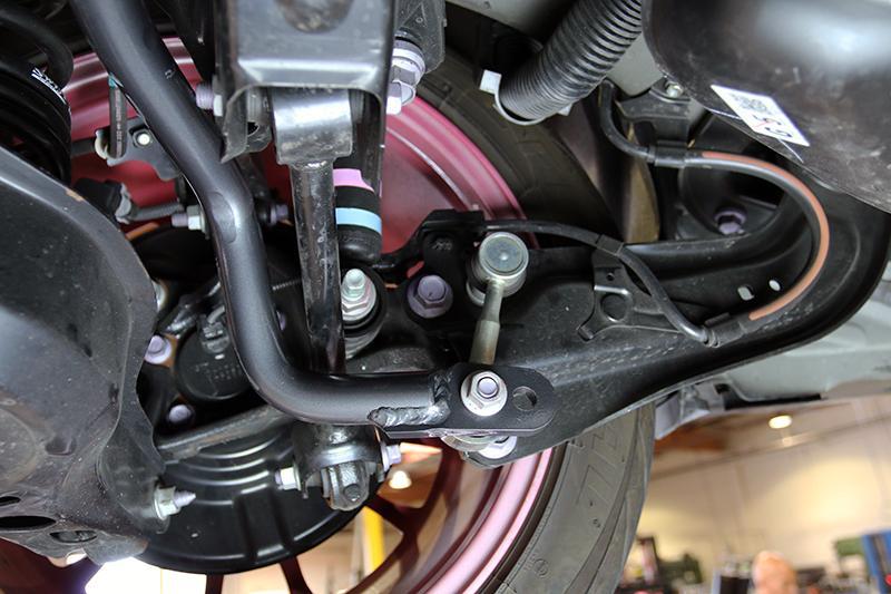 Progress Tech 2019 Toyota Corolla/C-HR Rear Sway Bar (27mm - Adjustable) - Black Ops Auto Works