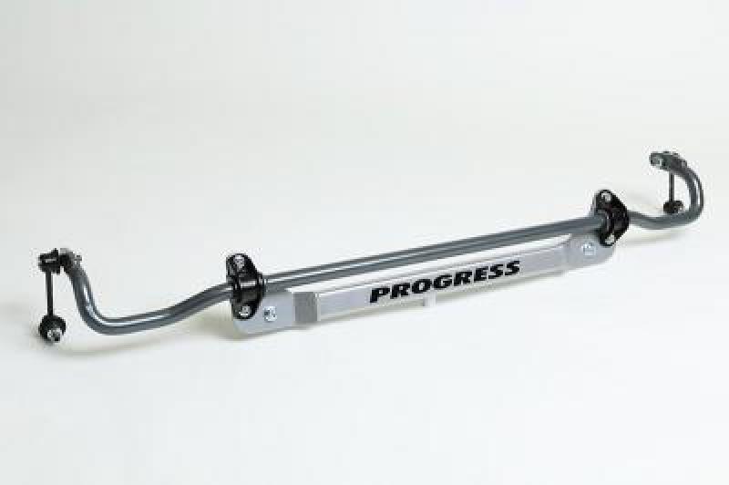 Progress Tech 96-00 Honda Civic Rear Sway Bar (22mm - Adjustable) Incl Bar Brace and Adj End Links - Black Ops Auto Works
