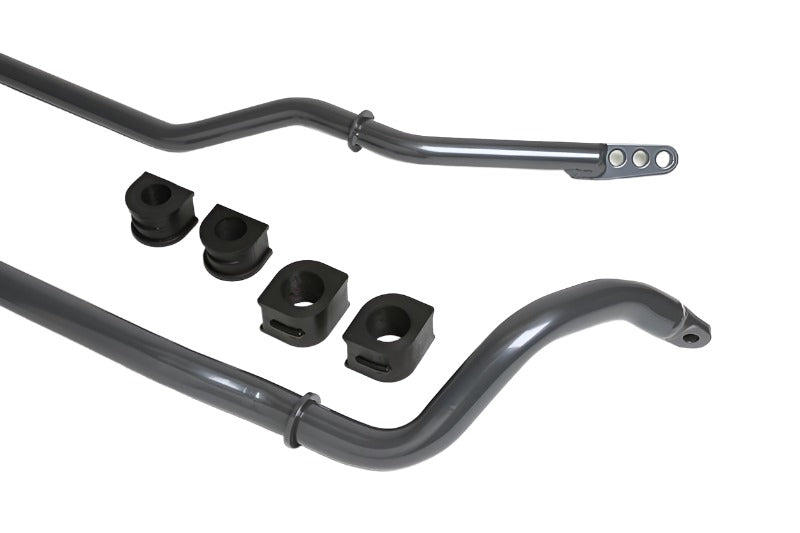 Progress Tech 97-13 Chevy Corvette C6 Front/Rear Sway Bar Kit (FR 35mm Tubular / RR 25mm Tube Adj) - Black Ops Auto Works