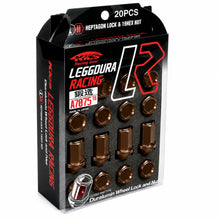 Load image into Gallery viewer, Project Kics 12X1.25 Bronze Leggdura Racing Lug Nuts - 16 PCS - Project Kics PJKWKIC36B