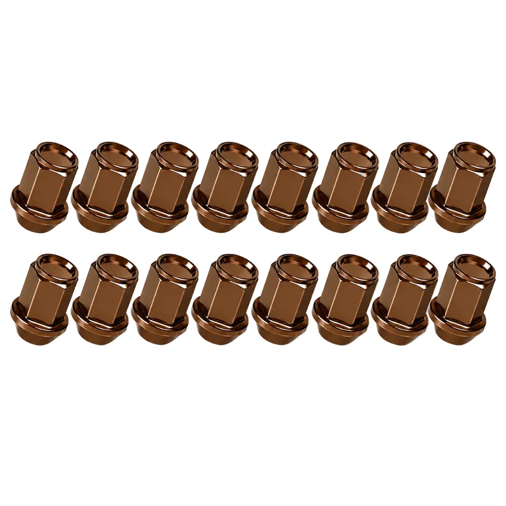 Project Kics 12X1.25 Bronze Leggdura Racing Lug Nuts - 16 PCS - Project Kics PJKWKIC36B
