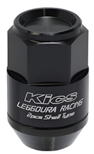 Load image into Gallery viewer, PJKWCL3511K-Project Kics Leggdura Racing Shell Type Lug Nut 35mm Closed-End Look 16 Pcs + 4 Locks 12X1.5 Black-Lug Nuts-Project Kics
