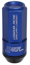 Load image into Gallery viewer, PJKWCL5311U-Project Kics Leggdura Racing Shell Type Lug Nut 53mm Closed-End Look 16 Pcs + 4 Locks 12X1.5 Blue-Lug Nuts-Project Kics