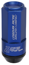 Load image into Gallery viewer, PJKWCL5313U-Project Kics Leggdura Racing Shell Type Lug Nut 53mm Closed-End Look 16 Pcs + 4 Locks 12X1.25 Blue-Lug Nuts-Project Kics