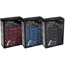 Load image into Gallery viewer, Project Kics Leggdura Racing 53mm EL53 Shell Type Lug Nut 16 Pcs + 4 Locks 12X1.50 Black - Project Kics PJKWEL5311K