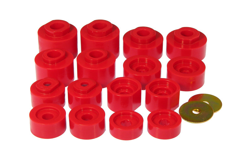 Prothane 01-05 Ford Explorer Sport Track Cab Mounts - Red - Black Ops Auto Works