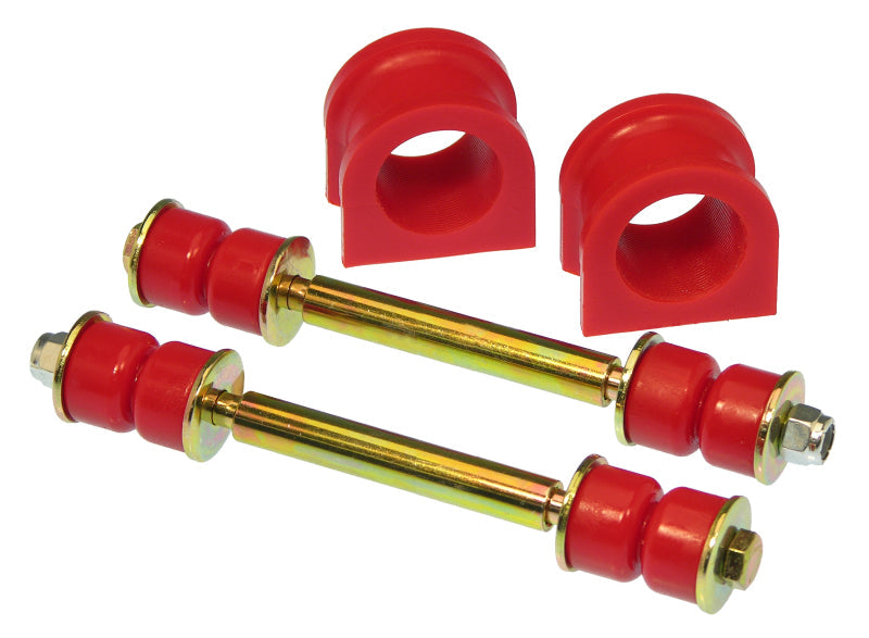 Prothane 07-14 Chevy Silverado Front Sway Bar Bushings - 36mm - Red - Black Ops Auto Works