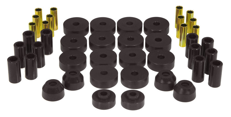 Prothane 55-75 Jeep CJ5/7 Total Kit - Black - Black Ops Auto Works