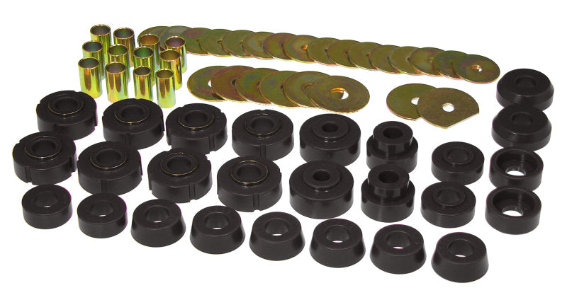 Prothane 65-70 Chevy Impala Convertible Body Mount - Black-Bushing Kits-Prothane-636169207303-