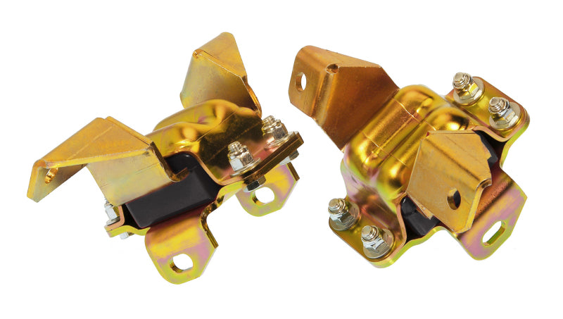 Prothane 65-73 Ford Mustang V8 Motor Mounts - Black - Black Ops Auto Works