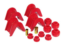 Load image into Gallery viewer, Prothane 66-79 Ford Trucks 14-Piece Bushing Set - 7deg Offset - Red - Black Ops Auto Works