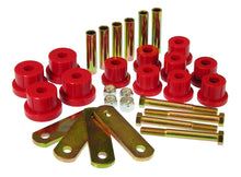 Load image into Gallery viewer, Prothane 67-81 Chevy Camaro HD Spring &amp; Shackles Bushings - Red - Black Ops Auto Works