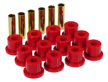 Load image into Gallery viewer, Prothane 67-87 GM Rear Spring &amp; Shackle Bushings (w/ 1.5in Bushings) - Red - Black Ops Auto Works
