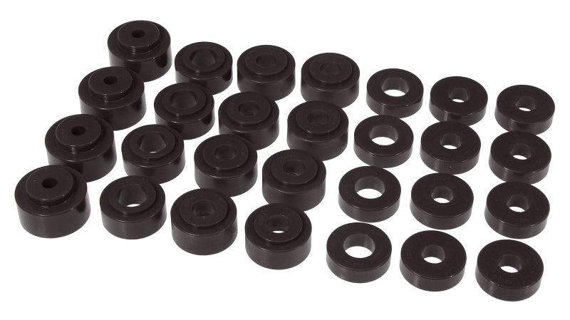 Prothane 68-72 GM Mid-Size Hardtop Body Mount - Black - Black Ops Auto Works