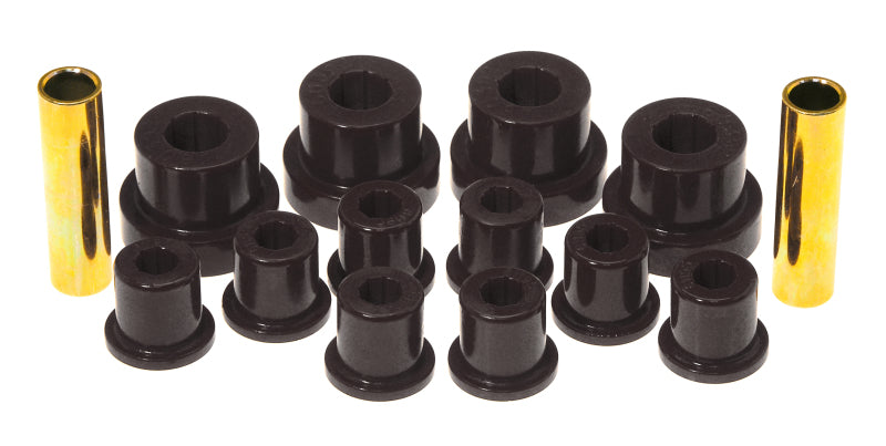Prothane 76-86 Jeep CJ5/CJ7 Front Spring & Shackle Bushings - Black - Black Ops Auto Works