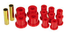 Load image into Gallery viewer, Prothane 76-86 Jeep CJ5/CJ7 Rear Spring &amp; Shackle Bushings - Red - Black Ops Auto Works